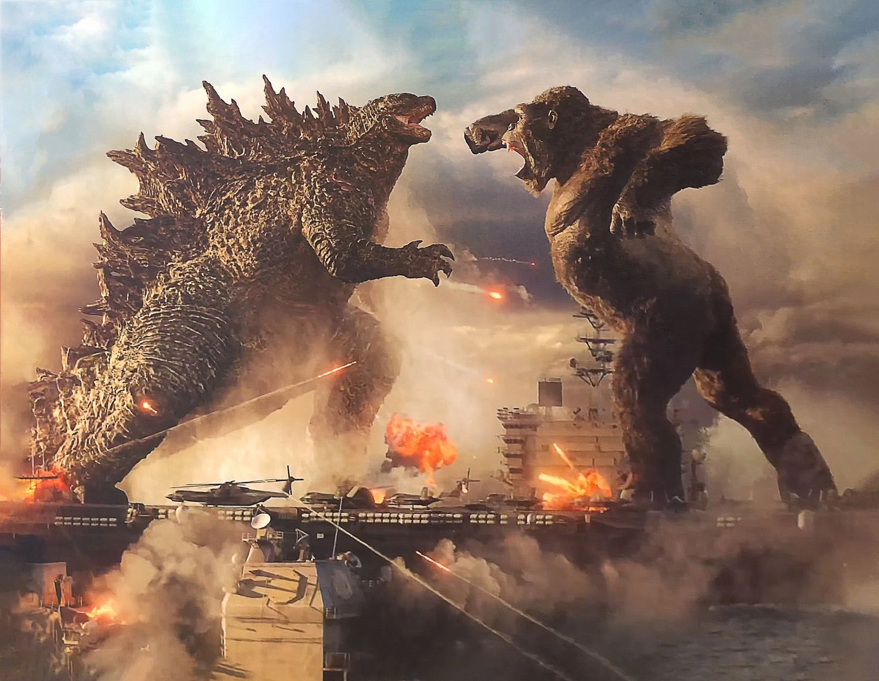 Stop motion Godzilla vs King Kong