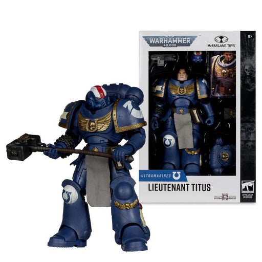 Warhammer 40,000: Space Marine 2 Ultramarines Lieutenant Titus Action Figure - Collectables > Action Figures > toys -  McFarlane Toys
