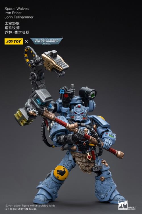 Warhammer 40K Space Wolves Iron Priest Jorin Fellhammer (preorder Q3) - Collectables > Action Figures > toys -  Joy Toy
