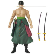 Anime Heroes - One Piece - Roronoa Zoro - Three Sword Style - Collectables > Action Figures > toys -  Bandai