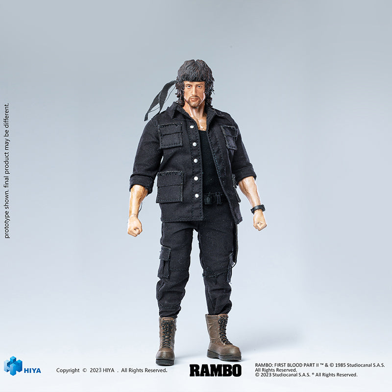 Rambo: First Blood Part II John Rambo 1/12 Scale PX Previews Exclusive (preorder) - Collectables > Action Figures > toys -  HIYA TOYS