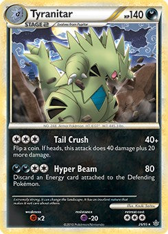Tyranitar - 26/95 (HGSS Unleashed)
