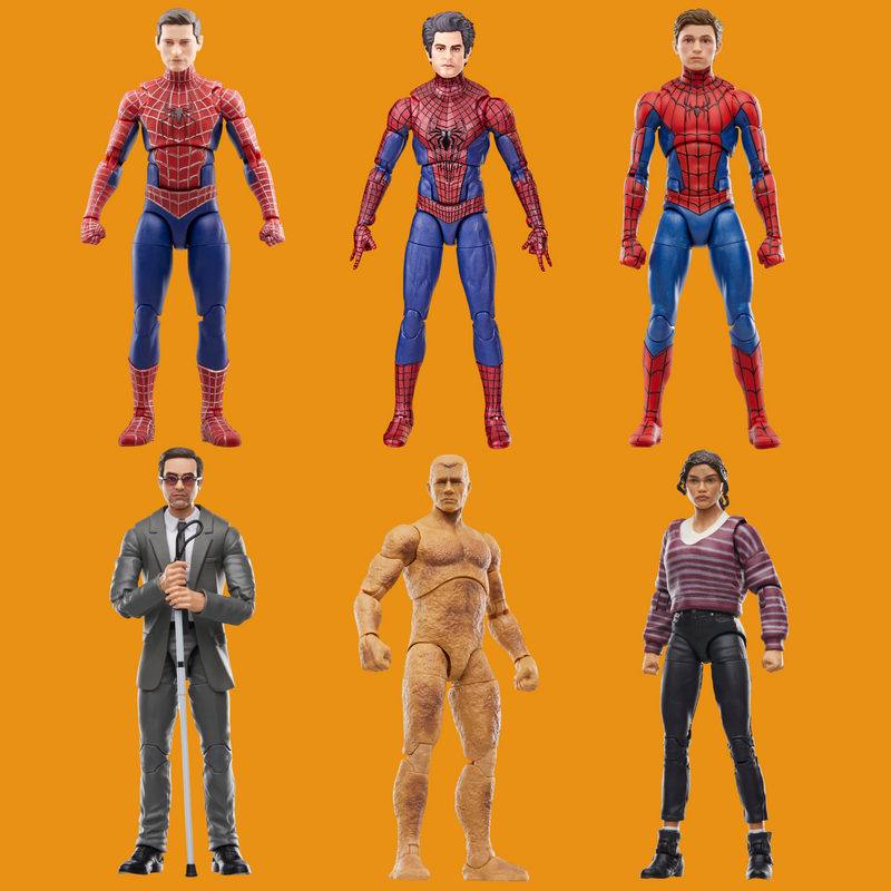 Marvel Legends - No way Home Wave - Set of 6 (preorder Q1 2024) - Action & Toy Figures -  Hasbro