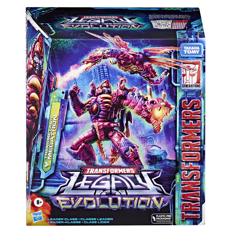 Transformers Legacy Evolution Leader Class Transmetal II Megatron - Action & Toy Figures -  Hasbro