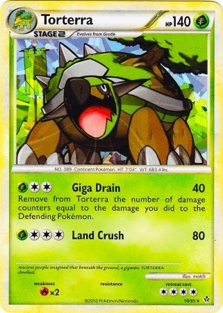 Torterra - 10/95 (Cracked Ice Holo)