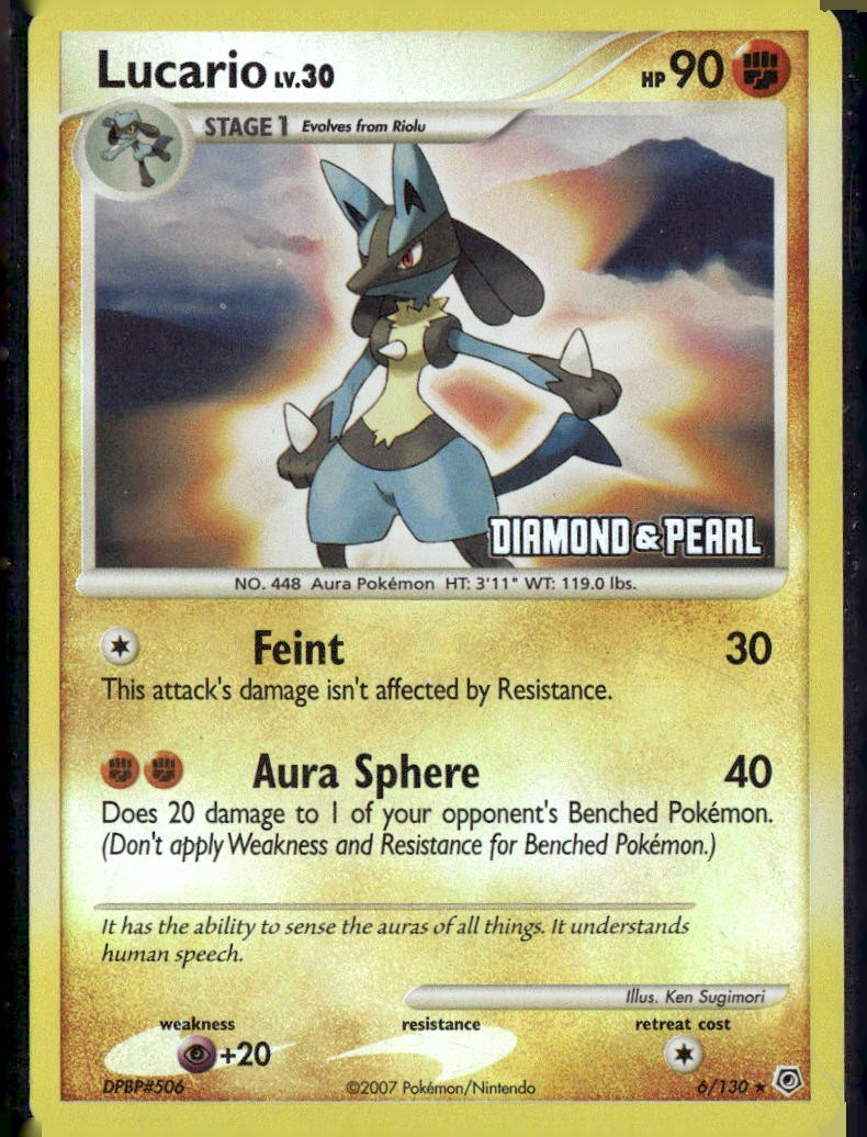 Lucario - 6/130 [Diamond & Pearl]