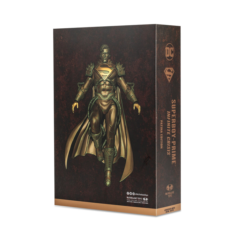 McFarlane Toys - Superboy-Prime - Infinite Crisis - Patina Edition Gold - Exclusive - Collectables > Action Figures > toys -  McFarlane Toys