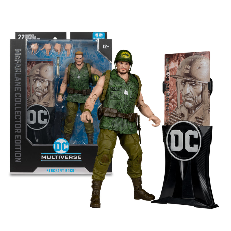 DC Multiverse Sergeant Rock (DC Classic) Collector Edition #14 - Action figure -  McFarlane Toys