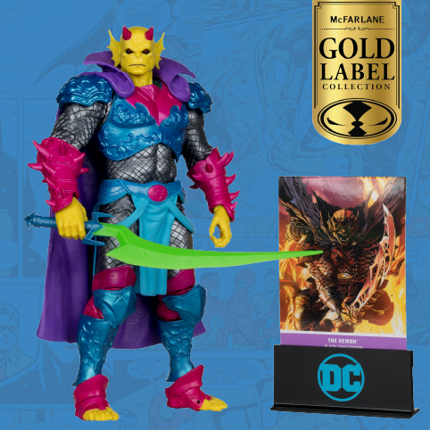 DC Multiverse - Demon Knights - The Demon (Black Light Edition) - Exclusive - Collectables > Action Figures > toys -  McFarlane Toys