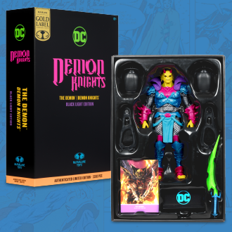 DC Multiverse - Demon Knights - The Demon (Black Light Edition) - Exclusive - Collectables > Action Figures > toys -  McFarlane Toys