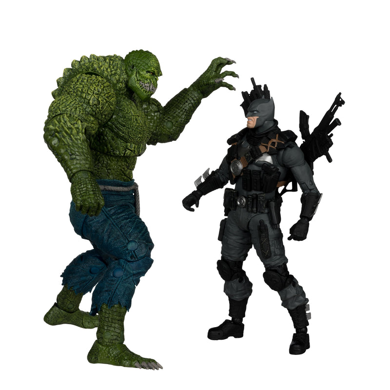 DC Multiverse Collector Edition - Dark Multiverse - The Grim Knight Vs. Killer Croc - Collectables > Action Figures > toys -  McFarlane Toys