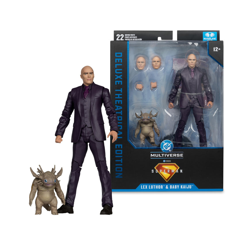 DC Multiverse Deluxe Theatrical Edition - Superman (2025) - Lex Luthor & Baby Kaiju - Collectables > Action Figures > toys -  McFarlane Toys