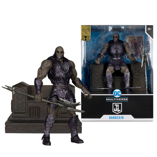 DC COLLECTOR MEGAFIG - DARKSEID WITH ARMOR AND THRONE (ZS JUSTICE LEAGUE)(GOLD LABEL) - Collectables > Action Figures > toys -  McFarlane Toys