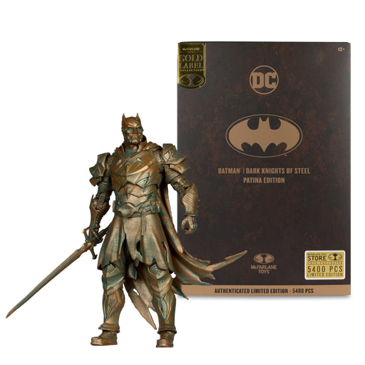 DC Multiverse - Dark Knights of Steel - Batman (Patina Edition) - Exclusive - Collectables > Action Figures > toys -  McFarlane Toys