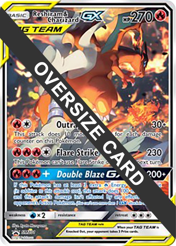 Reshiram & Charizard GX - SM201