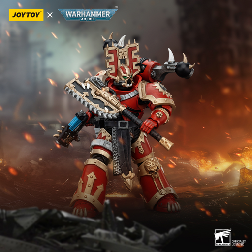 Warhammer 40K - World Eaters - Khorne Berzerker (Ver. 4) - Collectables > Action Figures > toys -  Joy Toy