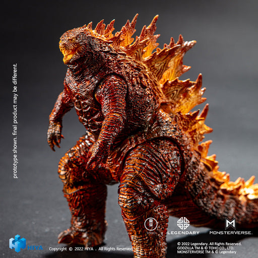 HIYA Exquisite Basic Series - Godzilla King of the Monsters Burning - Godzilla Action Figure (preorder) - Collectables > Action Figures > toys -  HIYA TOYS