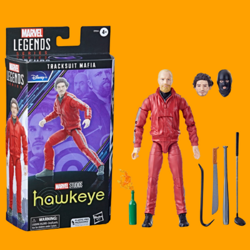 Hawkeye Marvel Legends Tracksuit Mafia  - Exclusive (preorder) - Collectables > Action Figures > toy -  Hasbro