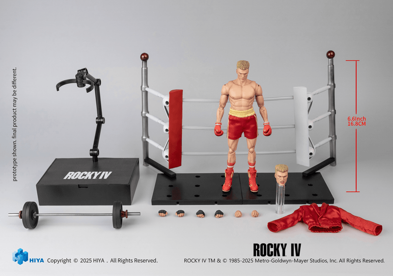 Rocky IV - Exquisite Super Series - Ivan Drago - 1/12 Scale (preorder Dec 2026) - Collectables > Action Figures > toys -  HIYA TOYS