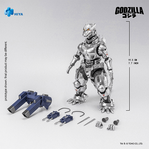 Godzilla against Mechagodzilla - Exquisite Basic - Mechagodzilla MFS-3 Action Figure (Preorder Q2 2027) - Collectables > Action Figures > toys -  HIYA TOYS