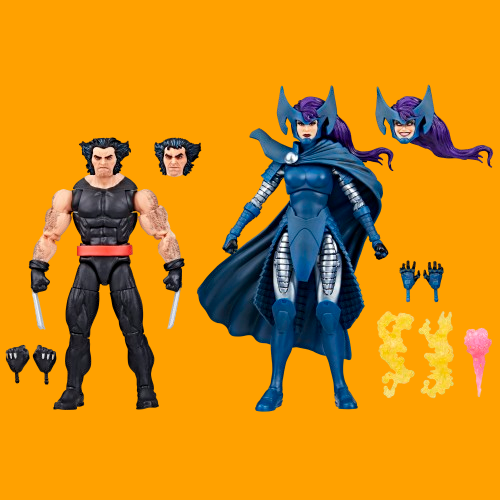 Marvel Legends Series Wolverine and Psylocke (preorder April/ May) -  -  Hasbro