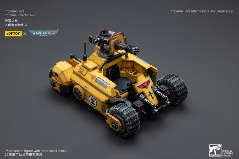 JoyToy - Warhammer 40k - Imperial Fists - Primaris Invader ATV 1/18 Scale Vehicle - Collectables > Action Figures > toys -  Joy Toy