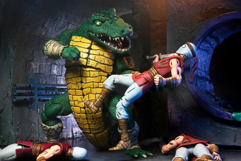 Teenage Mutant Ninja Turtles Leatherhead (Mirage Comics) Deluxe Action Figure (preorder June 2025) - Collectables > Action Figures > toys -  Neca