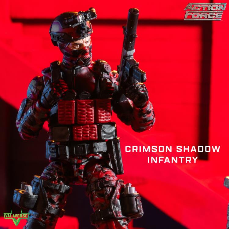 Action Force - Crimson Shadow Infantry - 1/12 Scale - Collectables > Action Figures > toys -  VALAVERSE