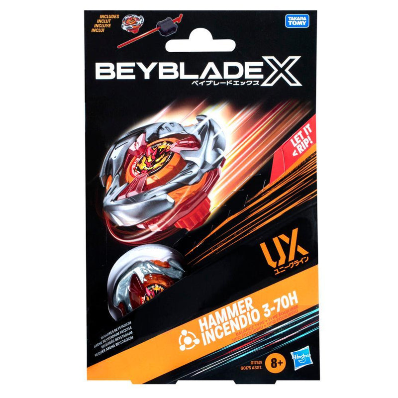 Beyblade X Hammer Incendio 3-70H UX Starter Pack - Collectables > Action Figures > toys -  Hasbro
