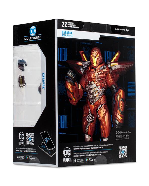 MCFARLANE TOYS - Blue Beetle DC Multiverse - Carapax Mega Action Figure (preorder) - Collectables > Action Figures > toys -  McFarlane Toys