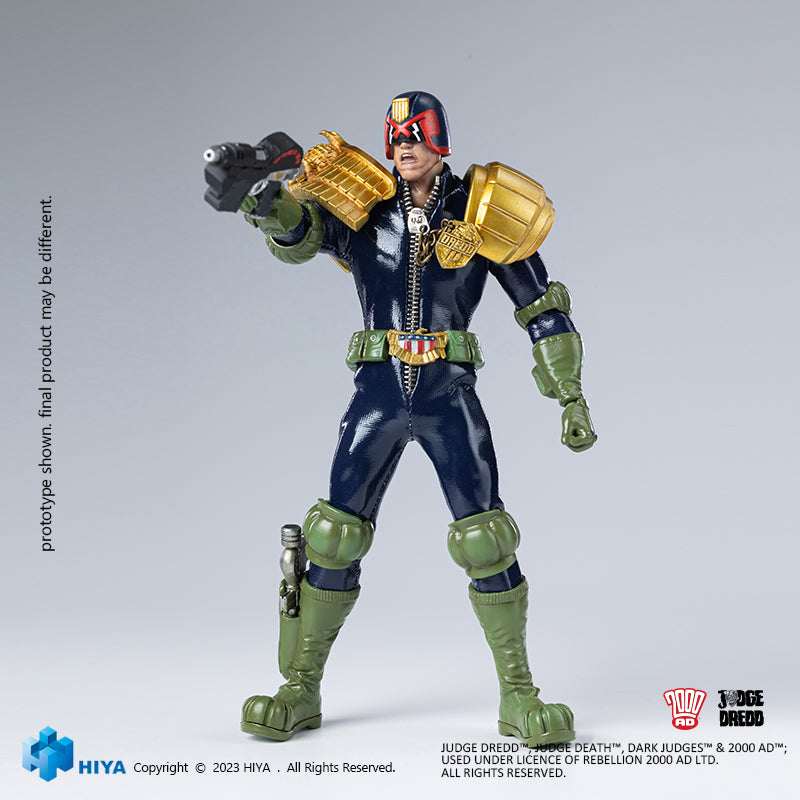 2000 AD Exquisite Super Series Judge Dredd 1/12 Scale PX Previews Exclusive (preorder) - Collectables > Action Figures > toys -  HIYA TOYS