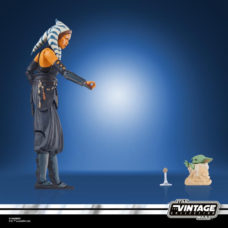 Star Wars: The Vintage Collection Ahsoka Tano & Grogu (The Mandalorian) Two-Pack Exclusive - Collectables > Action Figures > toys -  Hasbro