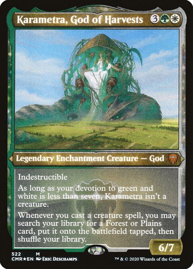 Karametra, God of Harvests (Foil Etched)