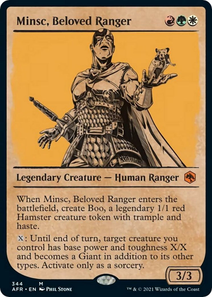 Minsc, Beloved Ranger (Showcase)