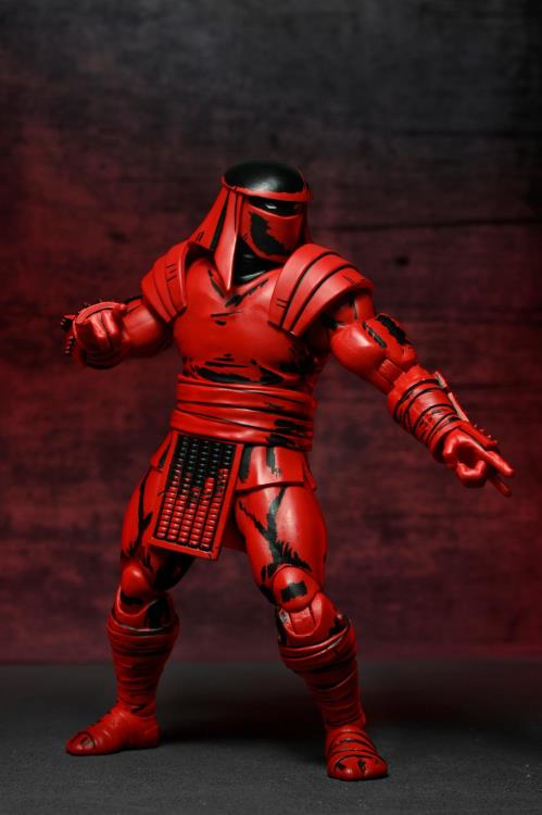 Teenage Mutant Ninja Turtles - Foot Enforcer - Red & Black Variant - Mirage Comics (Subpar Packaging) - Collectables > Action Figures > toys -  Neca