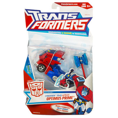 Transformers Animated Deluxe Class Cyberton Mode Optimus Prime - Collectables > Action Figures > toys -  Hasbro