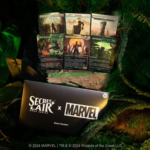Secret Lair Drop Series - Secret Lair x Marvel's Black Panther - Card Games > Collectables > TCG > CCG -  wizards of the coast