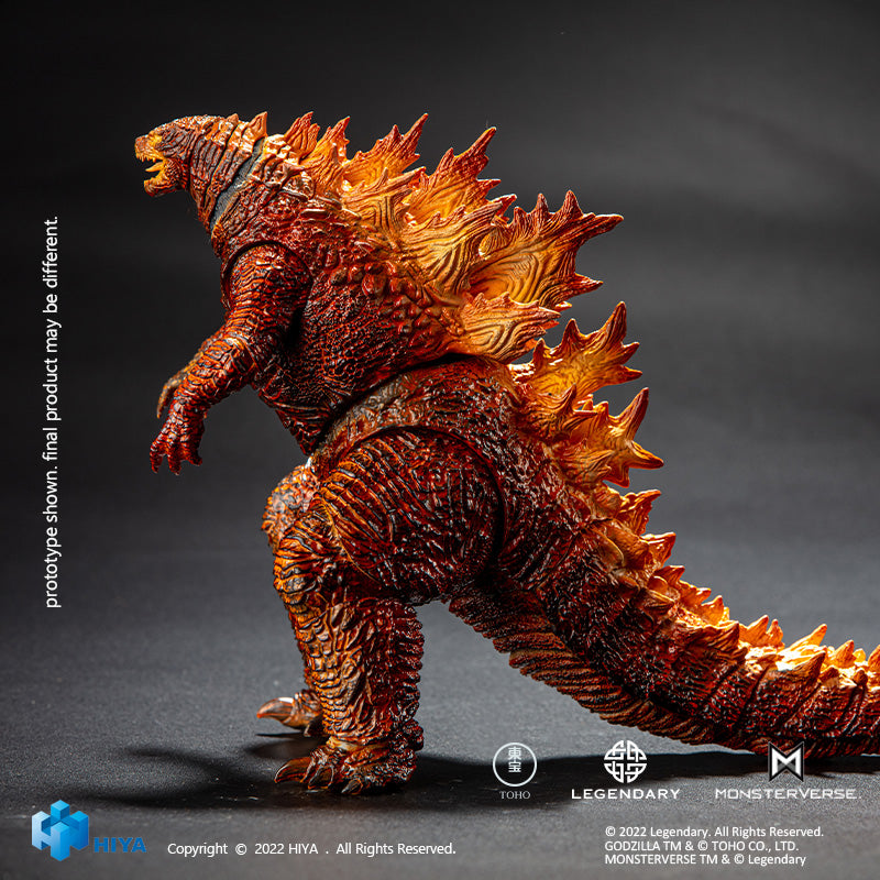 HIYA Exquisite Basic Series - Godzilla King of the Monsters Burning - Godzilla Action Figure (preorder) - Collectables > Action Figures > toys -  HIYA TOYS