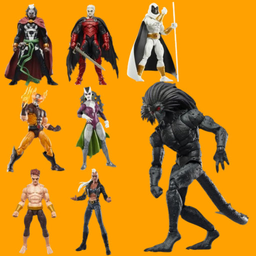 Marvel Legends - Stranger Tales  - Black Heart BAF Wave Set of 7 - Collectables > Action Figures > toys -  Hasbro