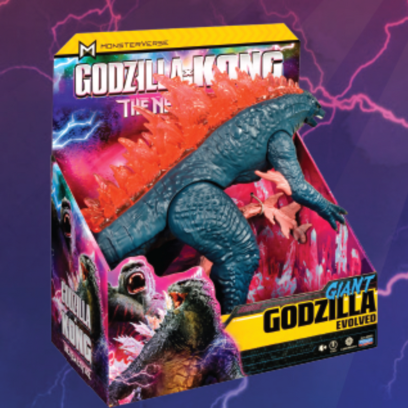 Godzilla x Kong: The New Empire Godzilla Evolved Giant Figure - 11 Inch - Collectables > Action Figures > toys -  PLAYMATES