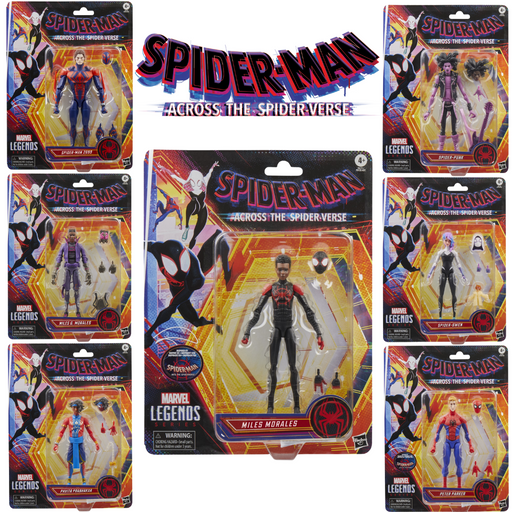 Marvel Legends - Beyond The Spider-Verse Wave - 7 Figure set - Collectables > Action Figures > toys -  Hasbro