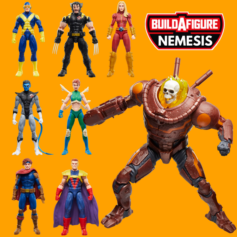 Marvel Legends Series X-Men Nemesis Build-A-Figure Wave COMPLETE SET OF 7 - Collectables > Action Figures > toys -  Hasbro