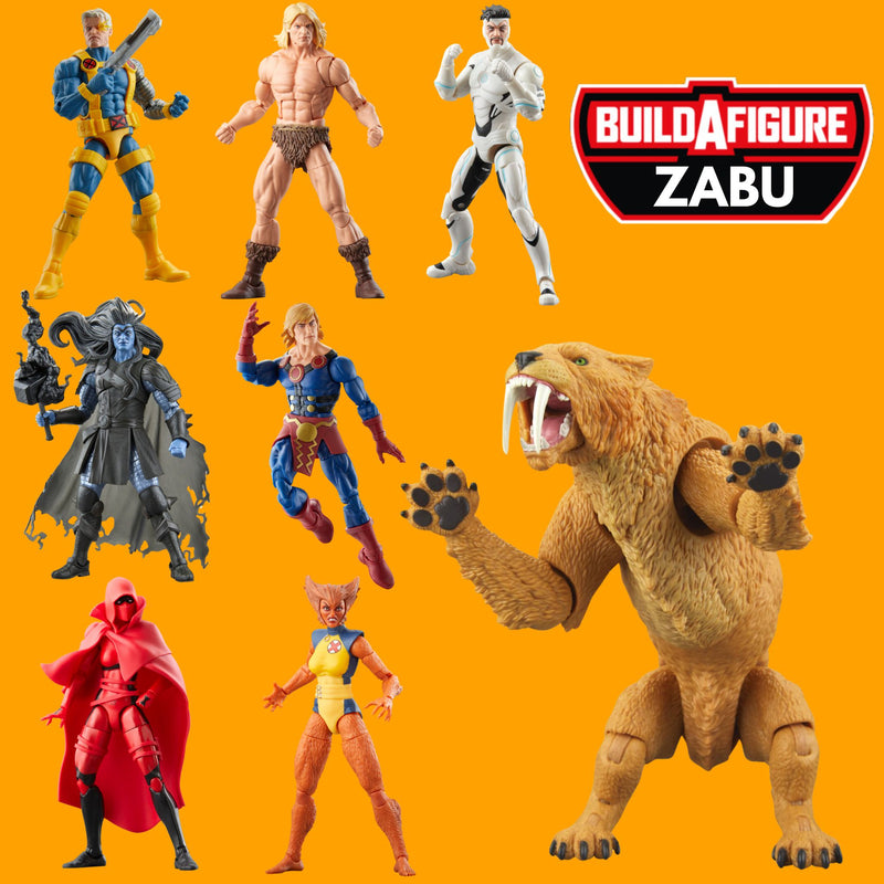 Marvel Legends Series - Zabu Wave set of 7 - Zabu Baf (preorder June) - Collectables > Action Figures > toys -  Hasbro