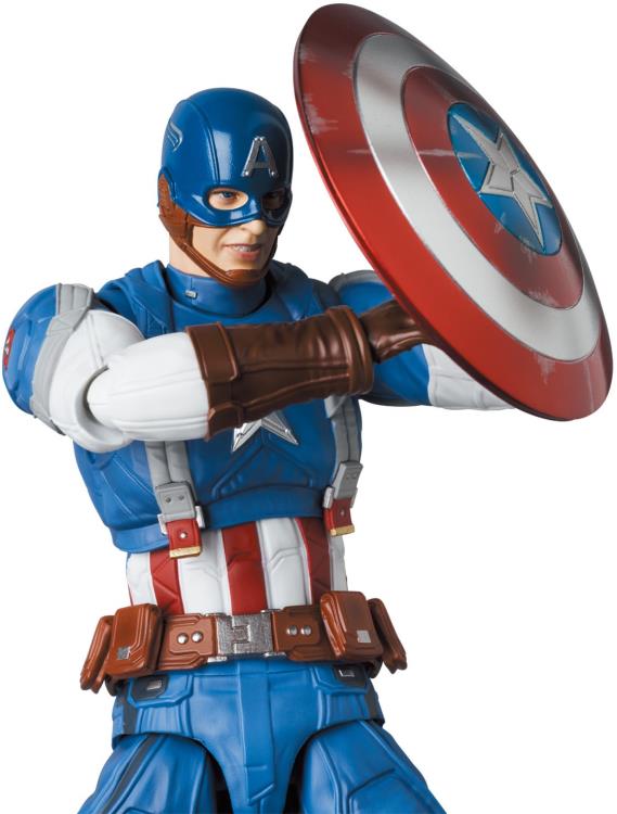 Mafex - Captain America: The Winter Soldier MAFEX #220 Captain America Classic Suit - (preorder July) - Collectables > Action Figures > toys -  MAFEX