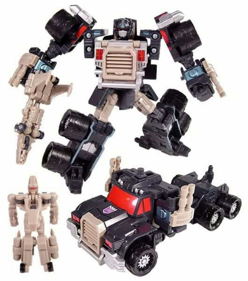 Transformers Armada Super-Cons Nemesis Prime with Run-Over - Collectables > Action Figures > toys -  Hasbro