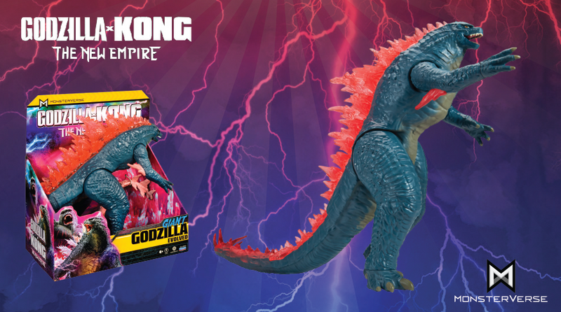 Godzilla x Kong: The New Empire Godzilla Evolved Giant Figure - 11 Inch - Collectables > Action Figures > toys -  PLAYMATES