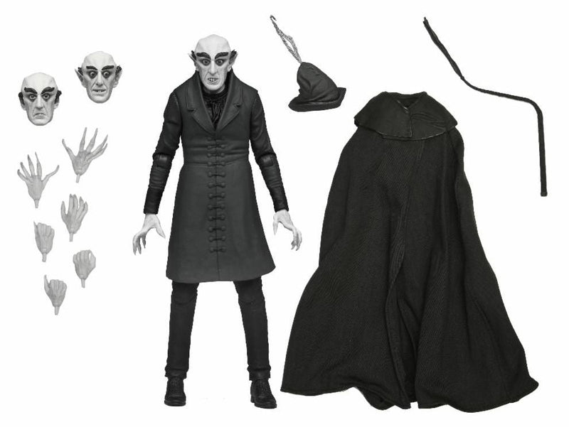 Nosferatu Ultimate Count Orlok (Black & White) Action Figure - Collectables > Action Figures > toys -  Neca