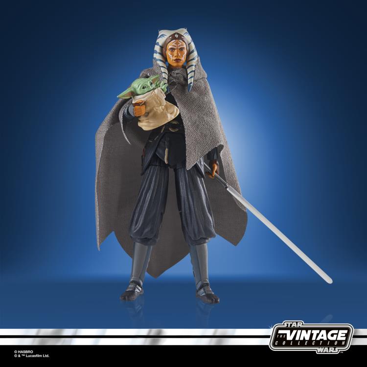 Star Wars: The Vintage Collection Ahsoka Tano & Grogu (The Mandalorian) Two-Pack Exclusive - Collectables > Action Figures > toys -  Hasbro