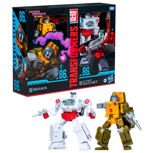 Transformers Studio Series Deluxe The Transformers: The Movie Brawn & Autobot Ratchet  - exclusive - Collectables > Action Figures > toys -  Hasbro