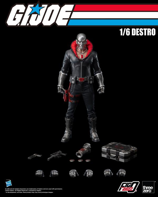 THREEZERO - G.I. Joe FigZero - Destro (preorder Q1) - Collectables > Action Figures > toys -  ThreeZero
